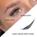 Anime Feather Spike Lashes - 800 Fans - LASH V