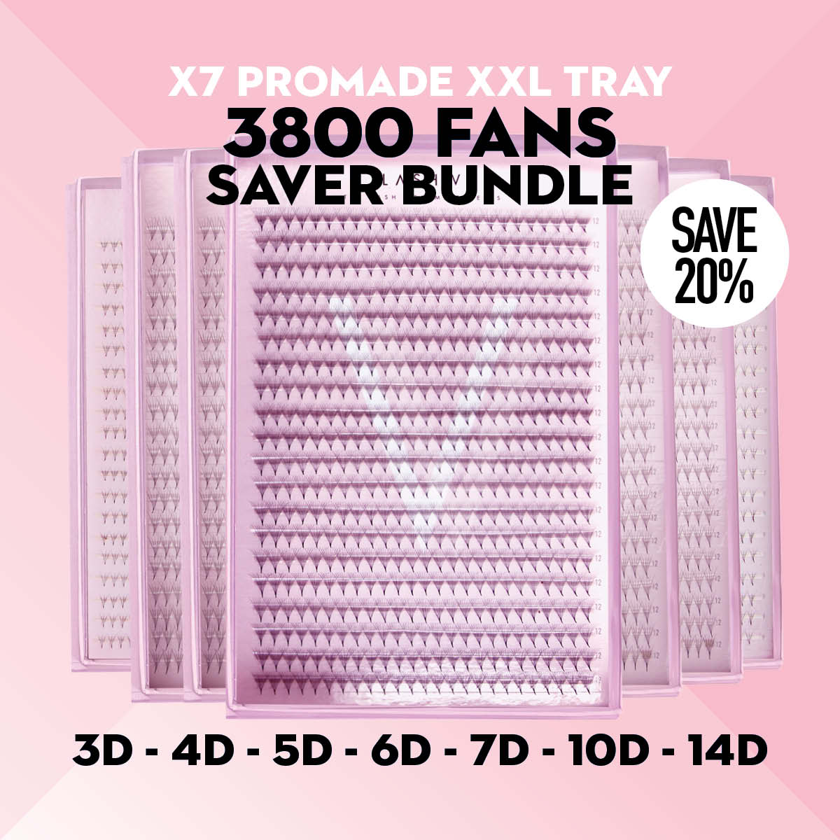 Promade Xxl Tray Saver Bundle - LASH V