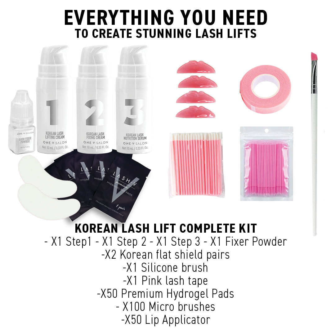 Korean Lash Lift Complete Kit - LASH V