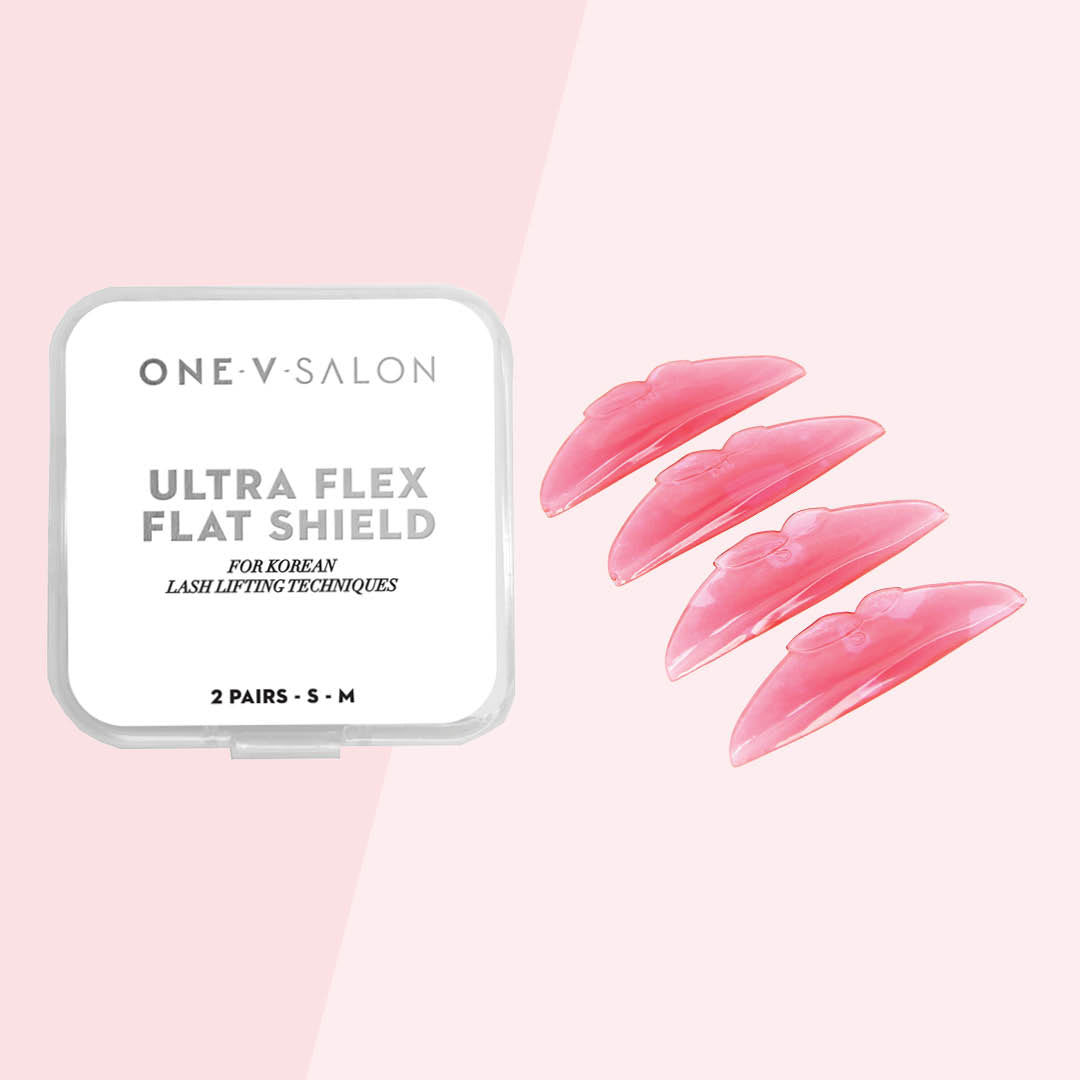 Ultra Flex Flat Shield - Korean Lash Lift - 2 Sizes (4x Pack) - LASH V