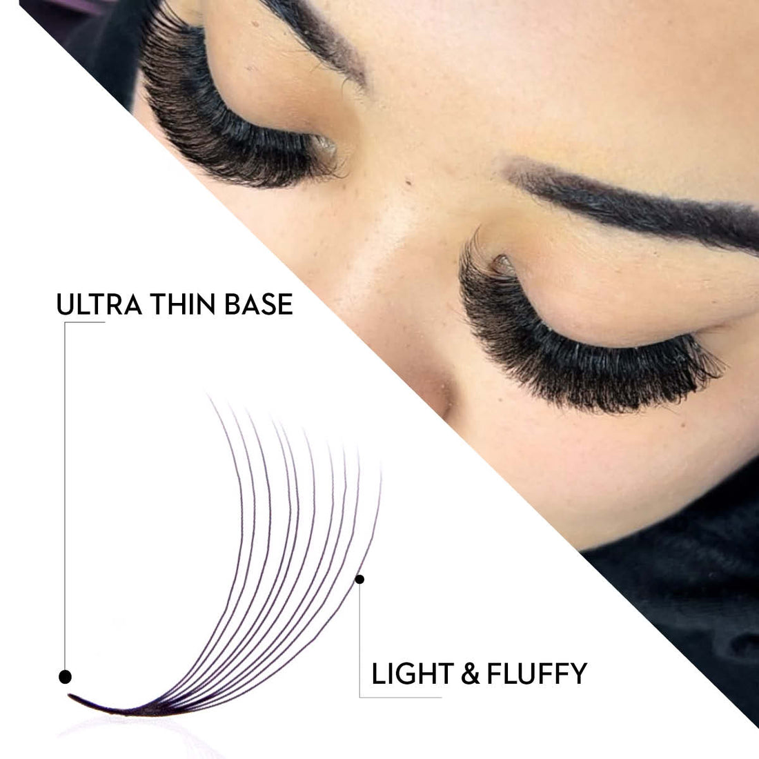 10D Promade Loose - 1000 Fans - LASH V