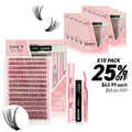 DIY Lash Cluster Kits - 30D Complete Kit (Bundle Pack) - LASH V