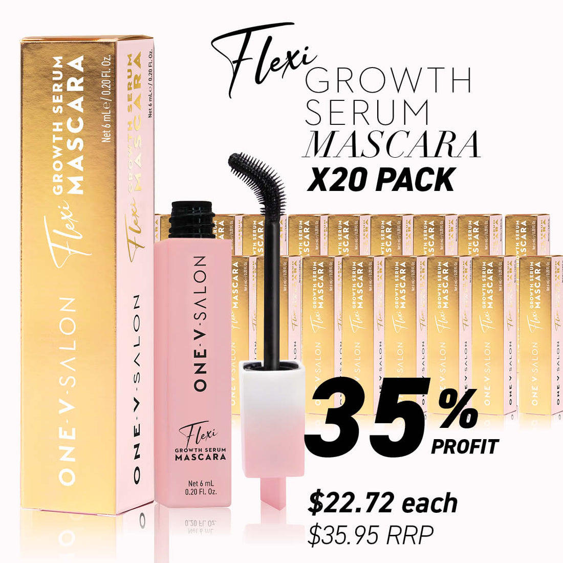 Flexi Growth Serum Mascara - (Bundle Packs) - LASH V