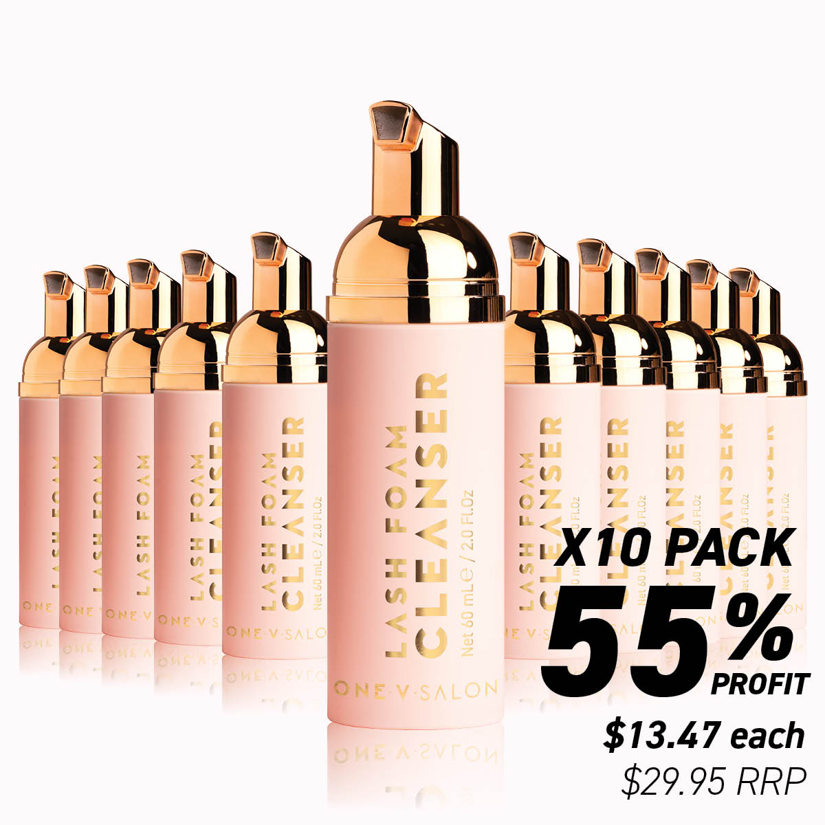 Lash Foam Cleanser Kit - (Bundle Packs) - LASH V