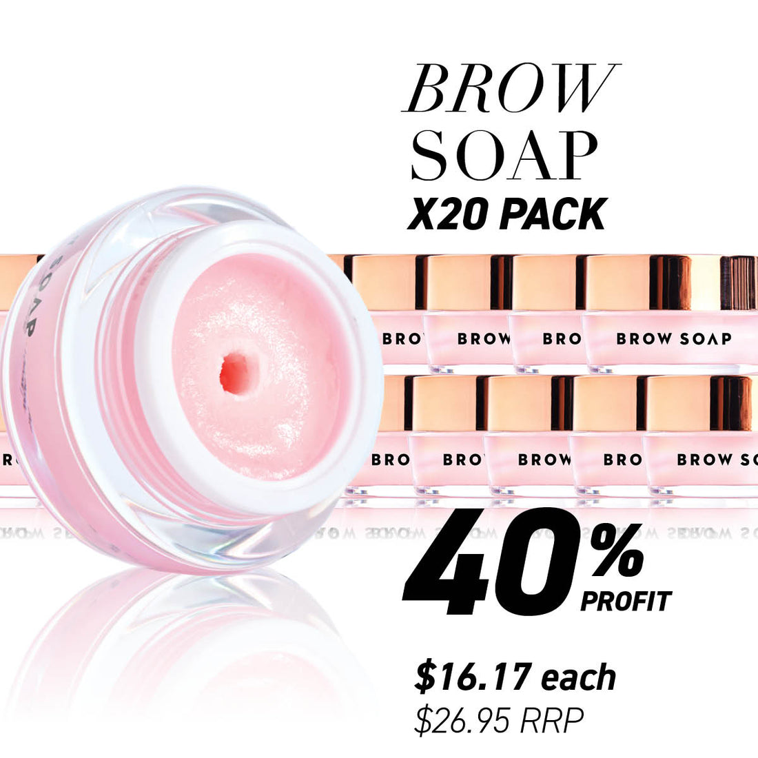 Brow Soap 10g - (Bundle Packs) - LASH V