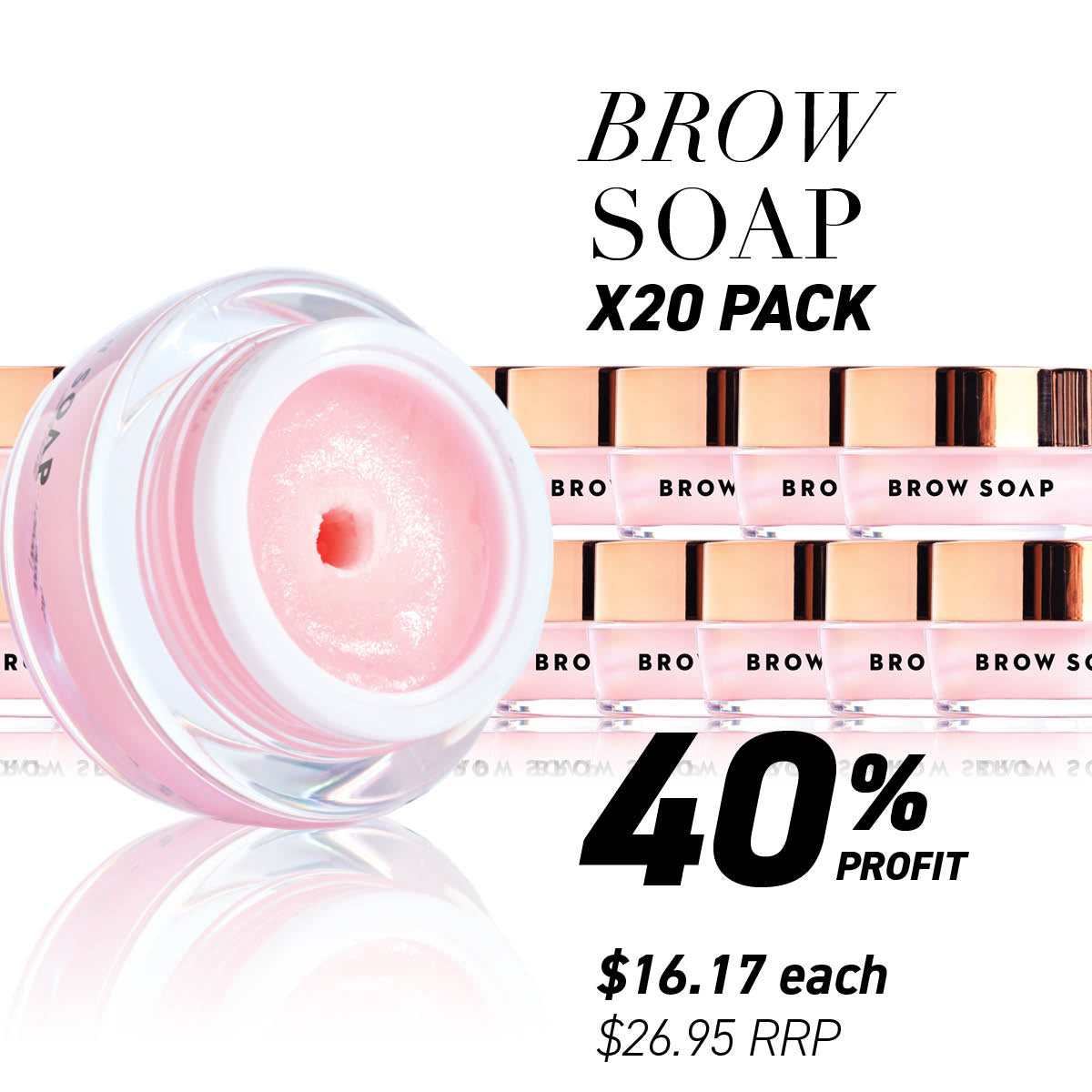 Brow Soap 10g - (Bundle Packs) - LASH V
