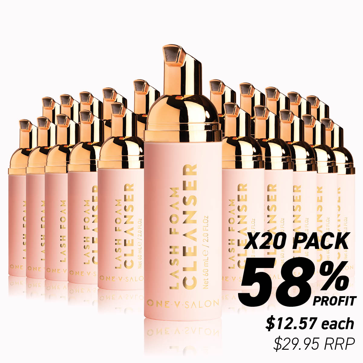 Lash Foam Cleanser Kit - (Bundle Packs) - LASH V