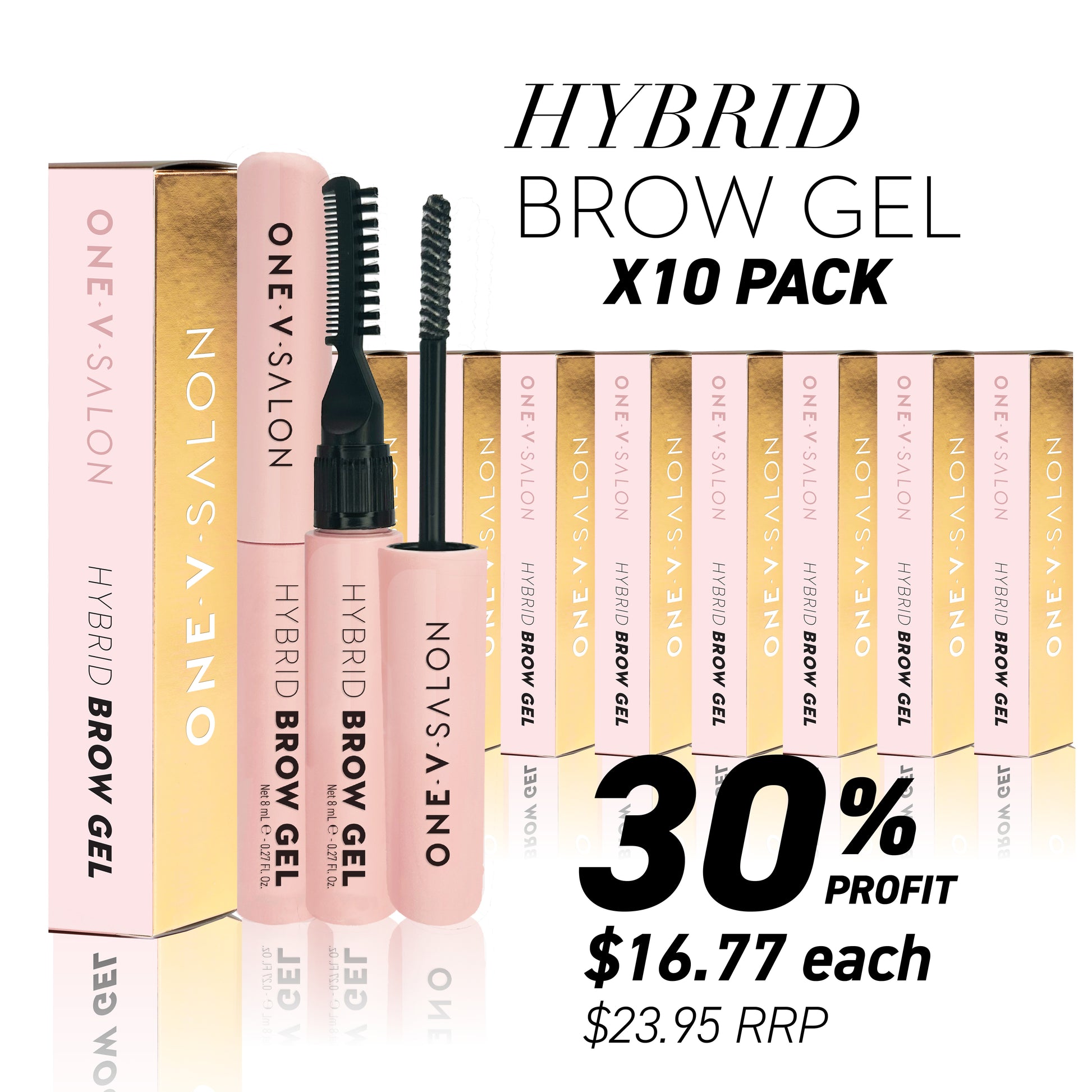 Hybrid Brow Gel - (Bundle Packs) - LASH V