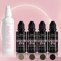 Brow Liquid Dye Starter Kit - 4 colours + 1 Developer - LASH V