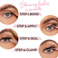 DIY Lash Cluster - Glam Wisp with Bond and Seal Kit - LASH V