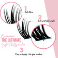 DIY Lash Cluster - Glam Wisp with Bond and Seal Kit - LASH V