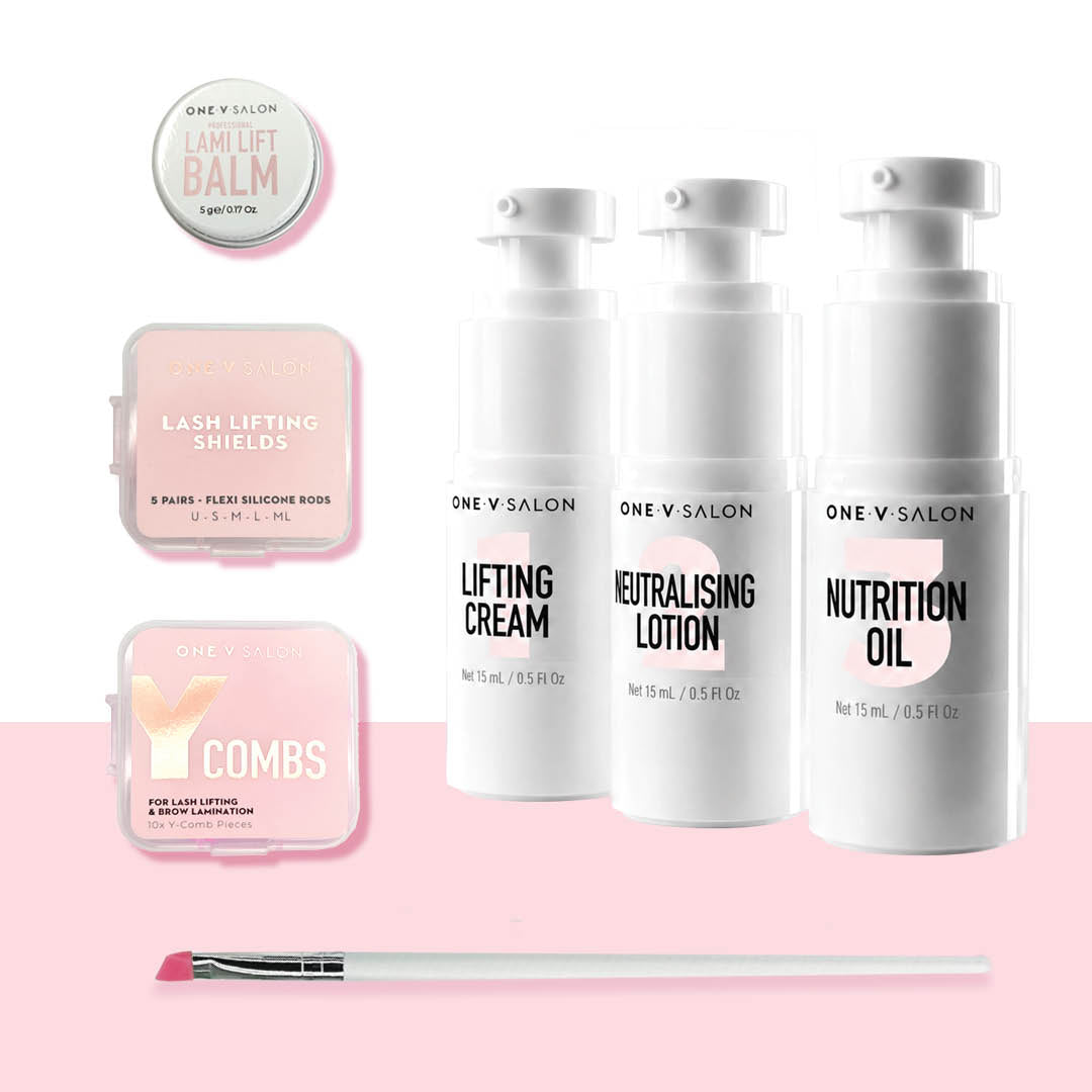 Brow Lamination & Lash Lift Professional Pump Complete Combo Kit - LASH V