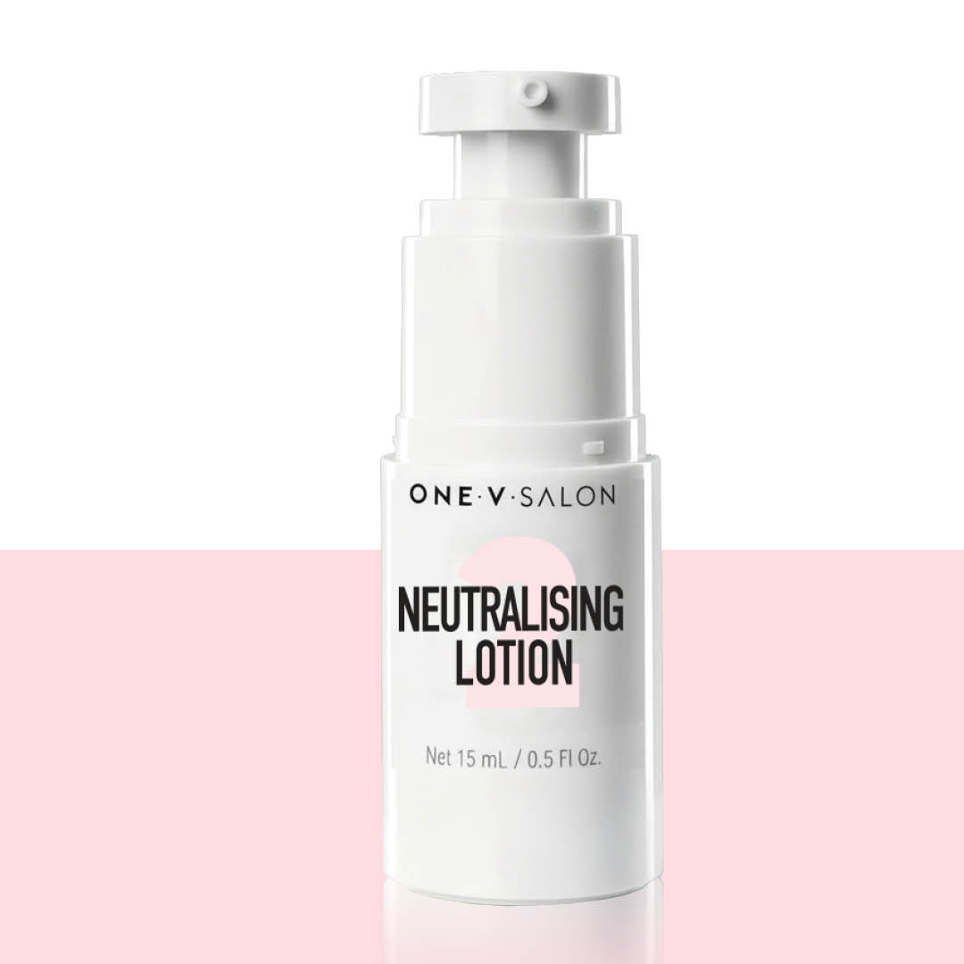 Lash Lift & Brow Lamination - Step 2 - Neutralising Lotion - Pump - LASH V