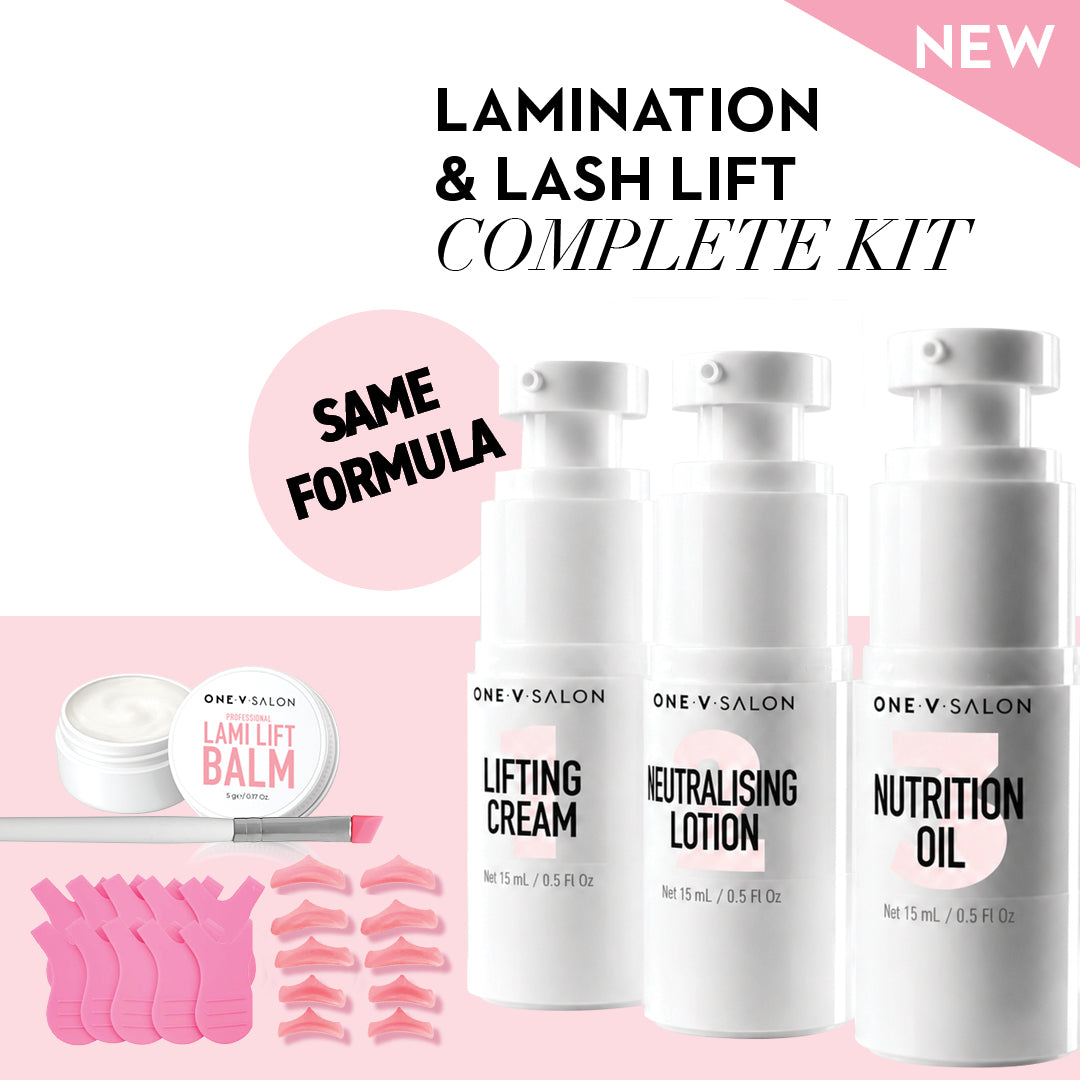Brow Lamination & Lash Lift Professional Pump Complete Combo Kit - LASH V
