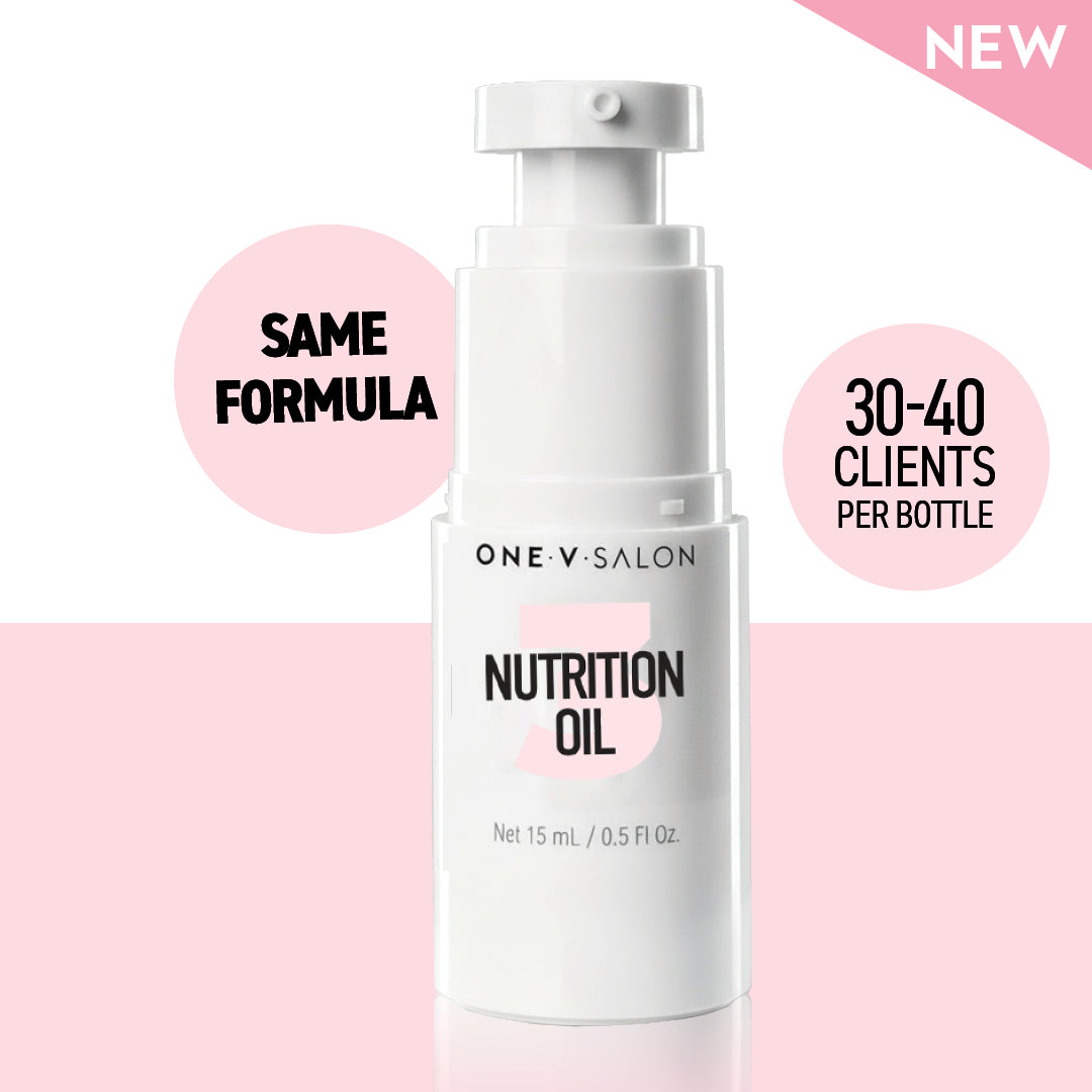 Lash Lift & Brow Lamination - Step 3 - Nutrition Oil - Pump - LASH V