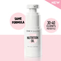 Lash Lift & Brow Lamination Professional Step 3 Nutrition Oil – Pump Bottle - LASH V
