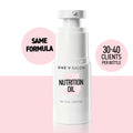Lash Lift & Brow Lamination Professional Step 3 Nutrition Oil – Pump Bottle - LASH V