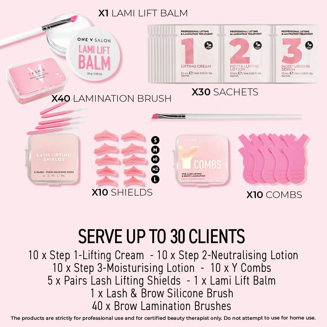 NEW Brow Lamination & Lash Lift Professional Limited Edition Kit - LASH V