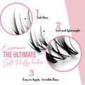 Miss Wispy Cluster Lashes - Day to Night - 154 DIY Cluster lashes - LASH V