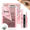 Miss Wispy Cluster Lashes Day to Night - 154 DIY Cluster Lashes Complete Kit - LASH V