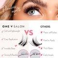 Miss Wispy Cluster Lashes Day to Night - 154 DIY Cluster Lashes Complete Kit (Bundle Pack) - LASH V