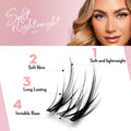 Miss Wispy Cluster Lashes Day to Night - 154 DIY Cluster Lashes Complete Kit (Bundle Pack) - LASH V