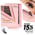 Luxe 3D Flawless -Glam Volume - 154 DIY Cluster Lashes (Bundles Packs) - LASH V
