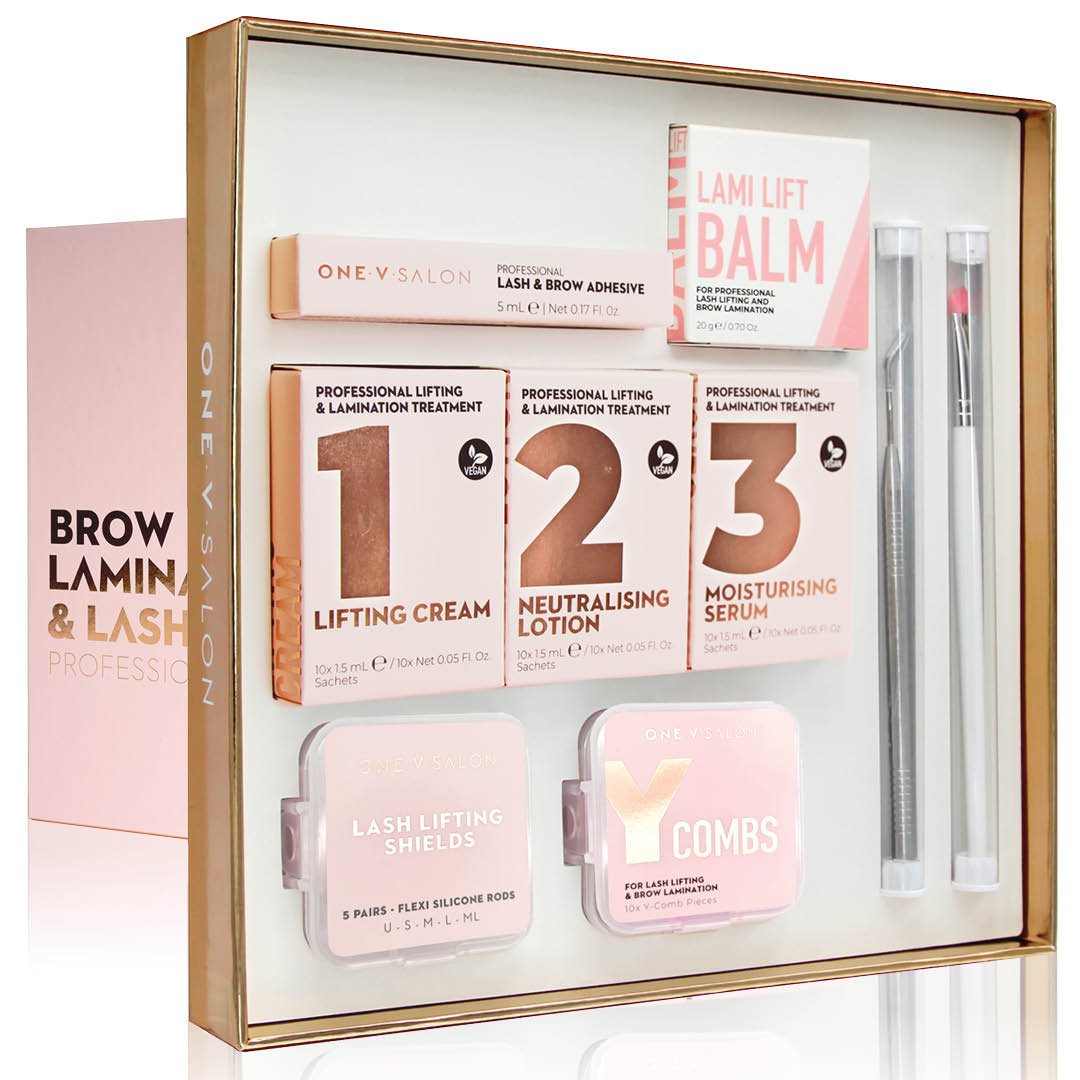 Brow Lamination & Lash Lift Professional Complete Combo Kit - LASH V