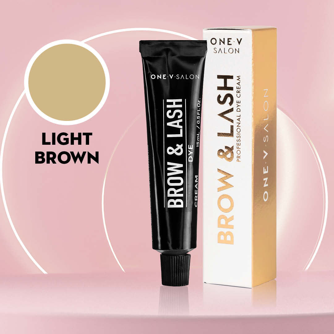 Brow & Lash Cream Dye Starter Kit - 4 Colours and 1 Developer - LASH V