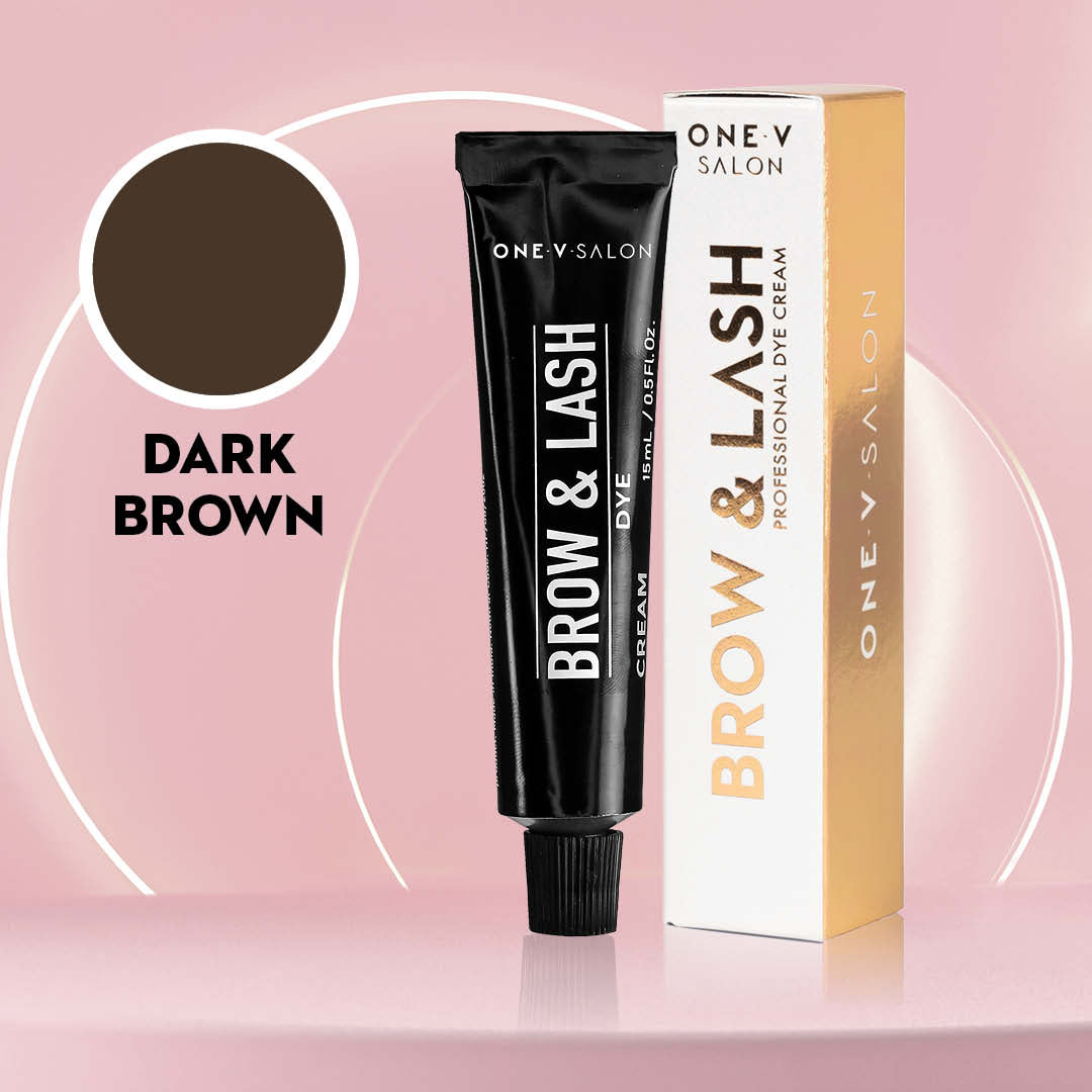 Brow & Lash Cream Dye Starter Kit - 4 Colours and 1 Developer - LASH V