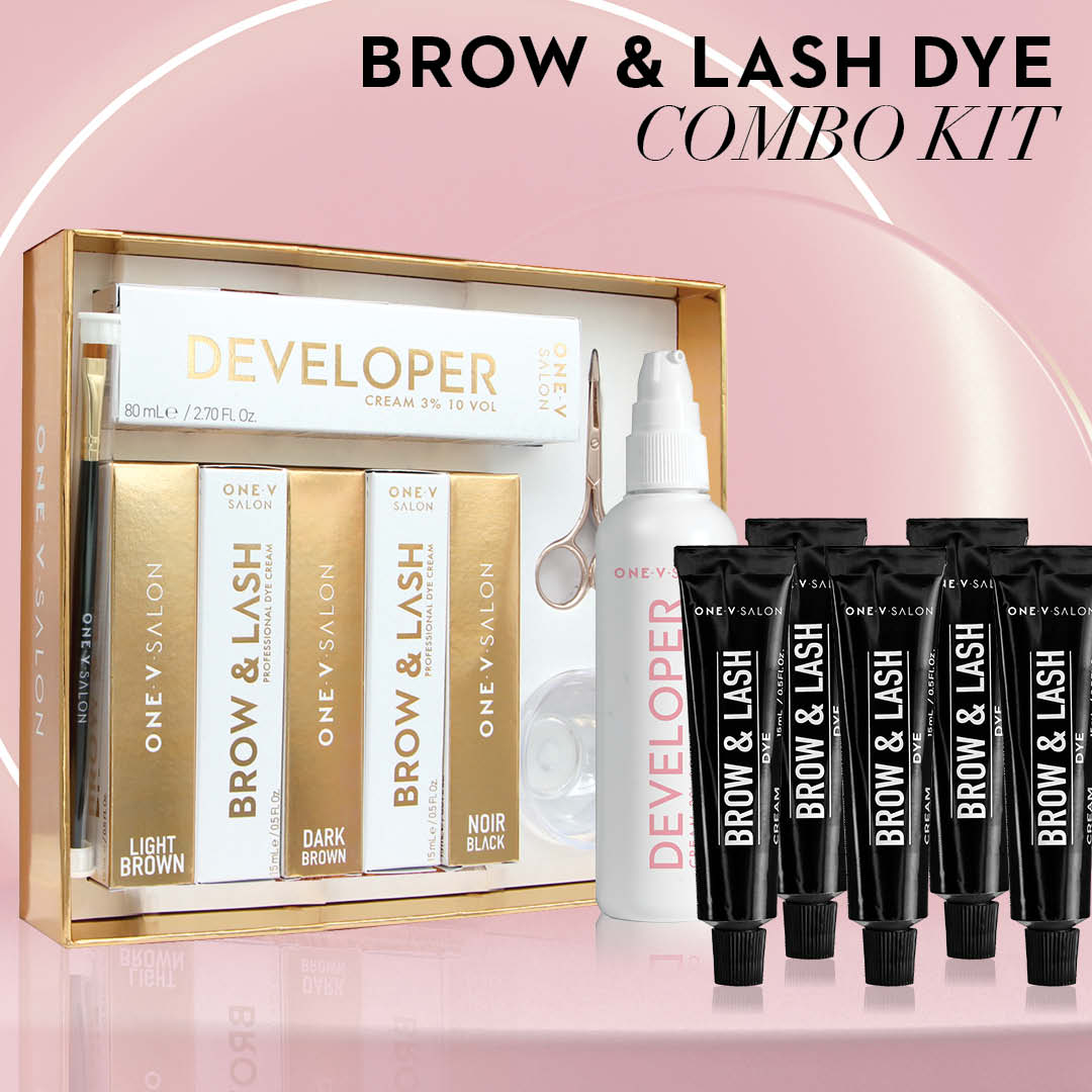 Brow & Lash Cream Dye Complete Combo Kit - LASH V