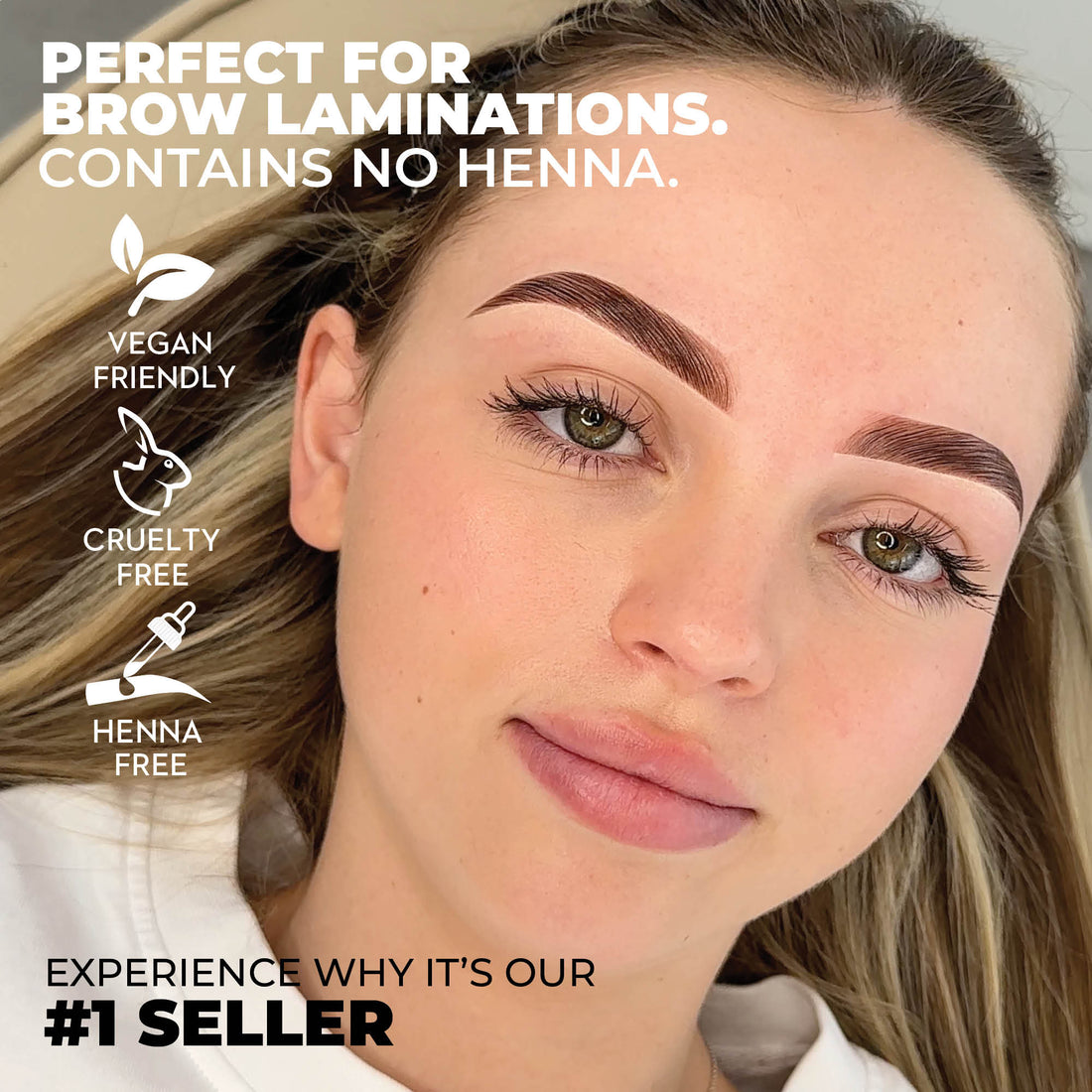 Brow Liquid Dye WITHOUT Henna 15ml - LASH V