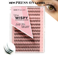 Miss Wispy Press On Pre-glued Under-lashes Cluster Lashes - LASH V