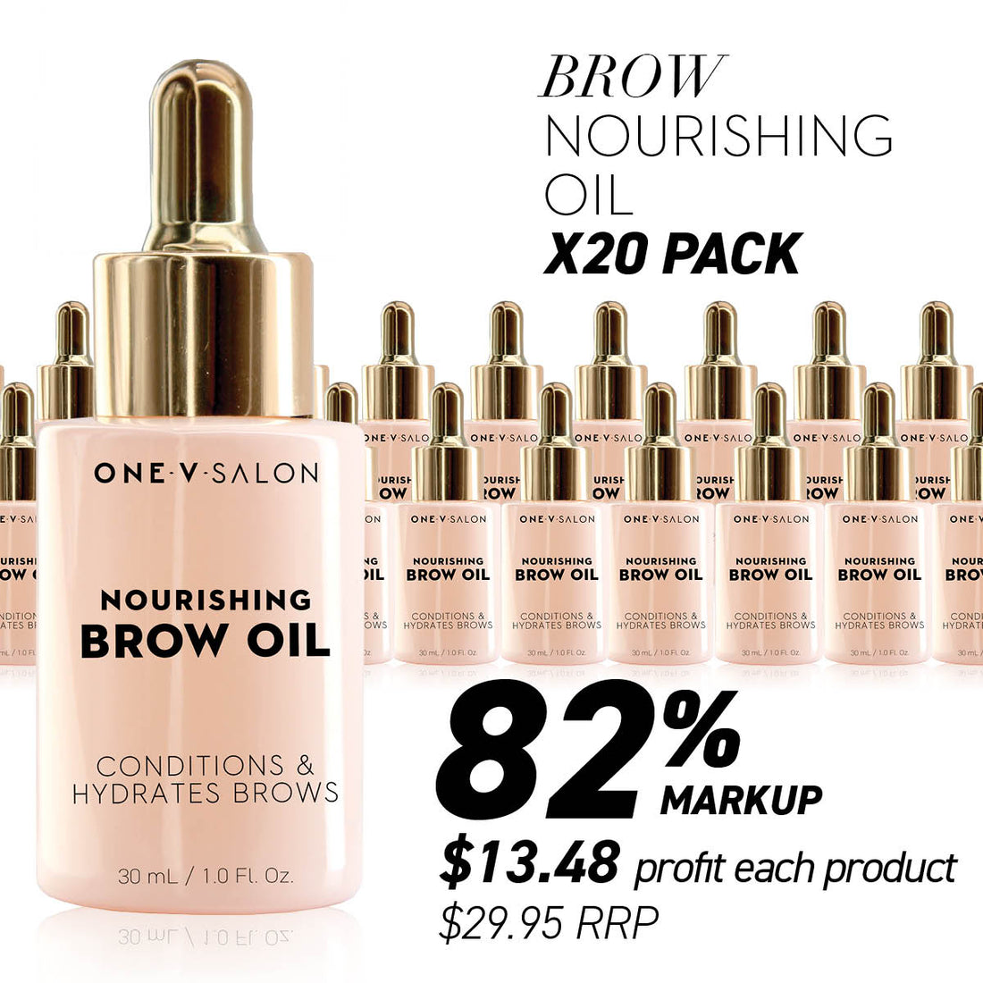 Eyebrow Nourishing Oil - 30ml New Bundles - LASH V