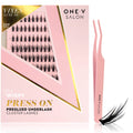 Vixen Press On Pre-glued Under-lashes Cluster Lashes & Applicator - LASH V