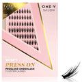 Press On Preglued Under-lashes Cluster Lashes Vixen - LASH V