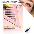 Press On Preglued Under-lashes Cluster Lashes Vixen - LASH V