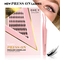 Vixen Press On Pre-glued Under-lashes Cluster Lashes & Applicator - LASH V