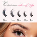 Miss Wispy Glam Volume Press On Pre-glued Under-lashes Cluster Lashes & Applicator - LASH V