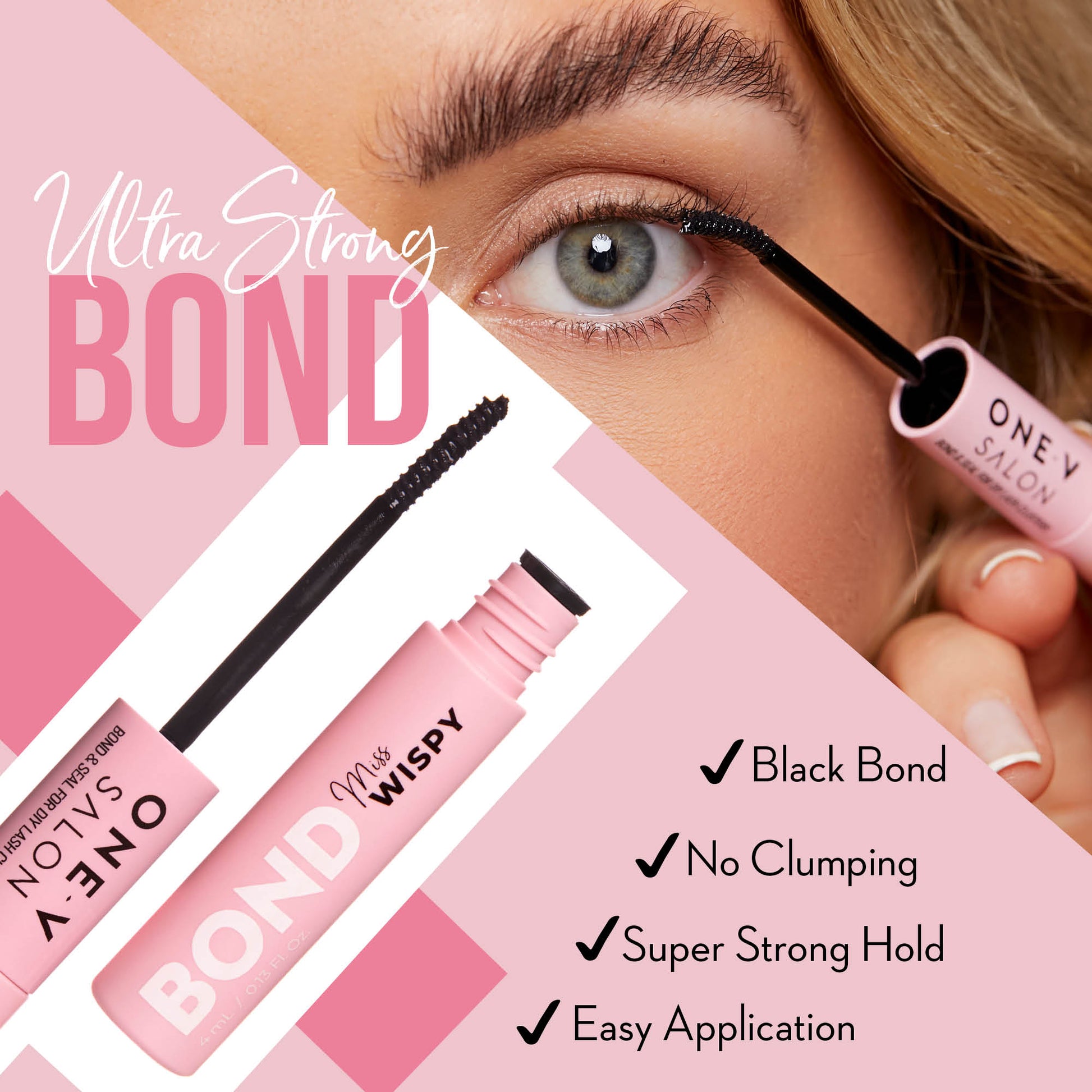 Miss Wispy Cluster Lashes - Bond & Seal . - LASH V
