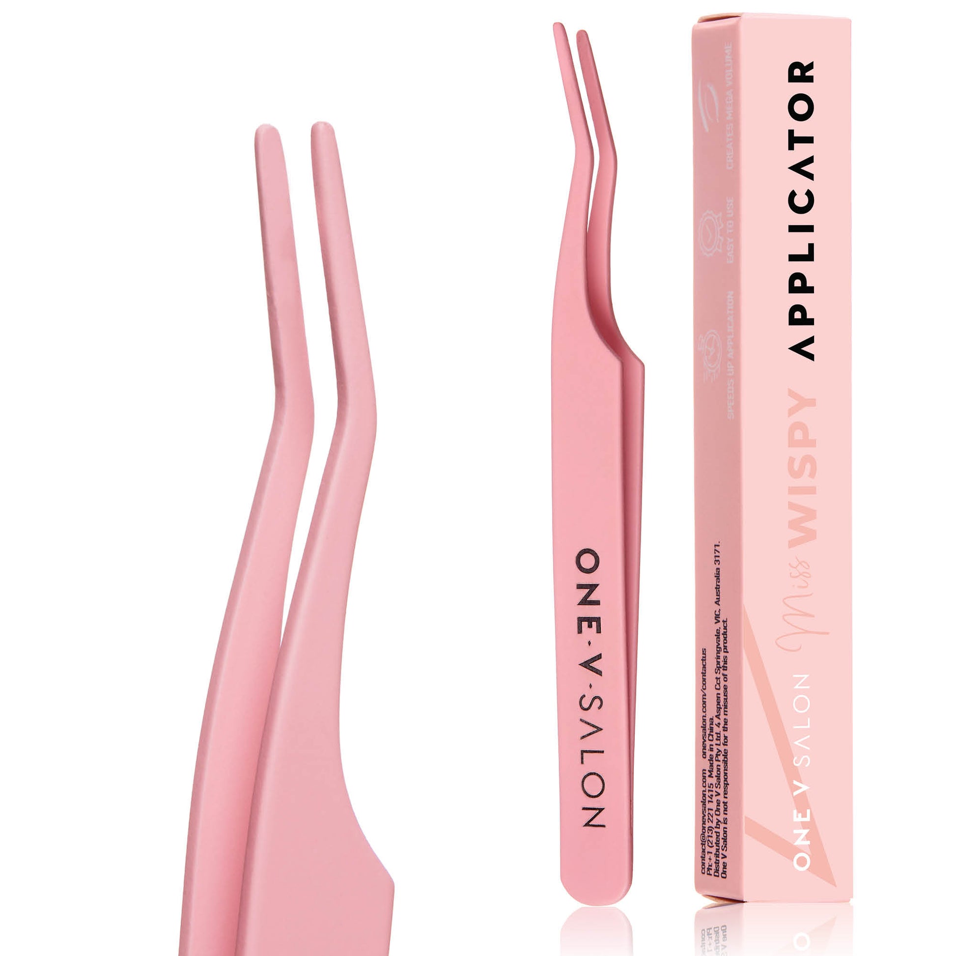 Miss Wispy Cluster Lashes - Applicator Tweezer . - LASH V