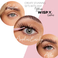 Miss Wispy Cluster Lashes - Applicator Tweezer . - LASH V