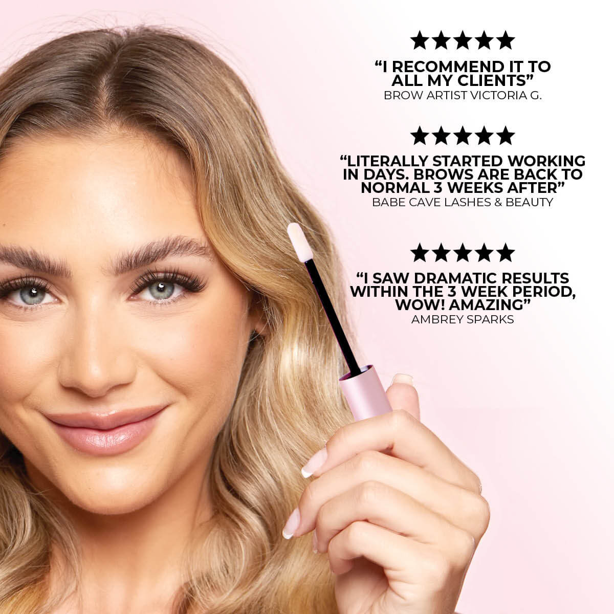 Eyebrow Growth Serum . - LASH V