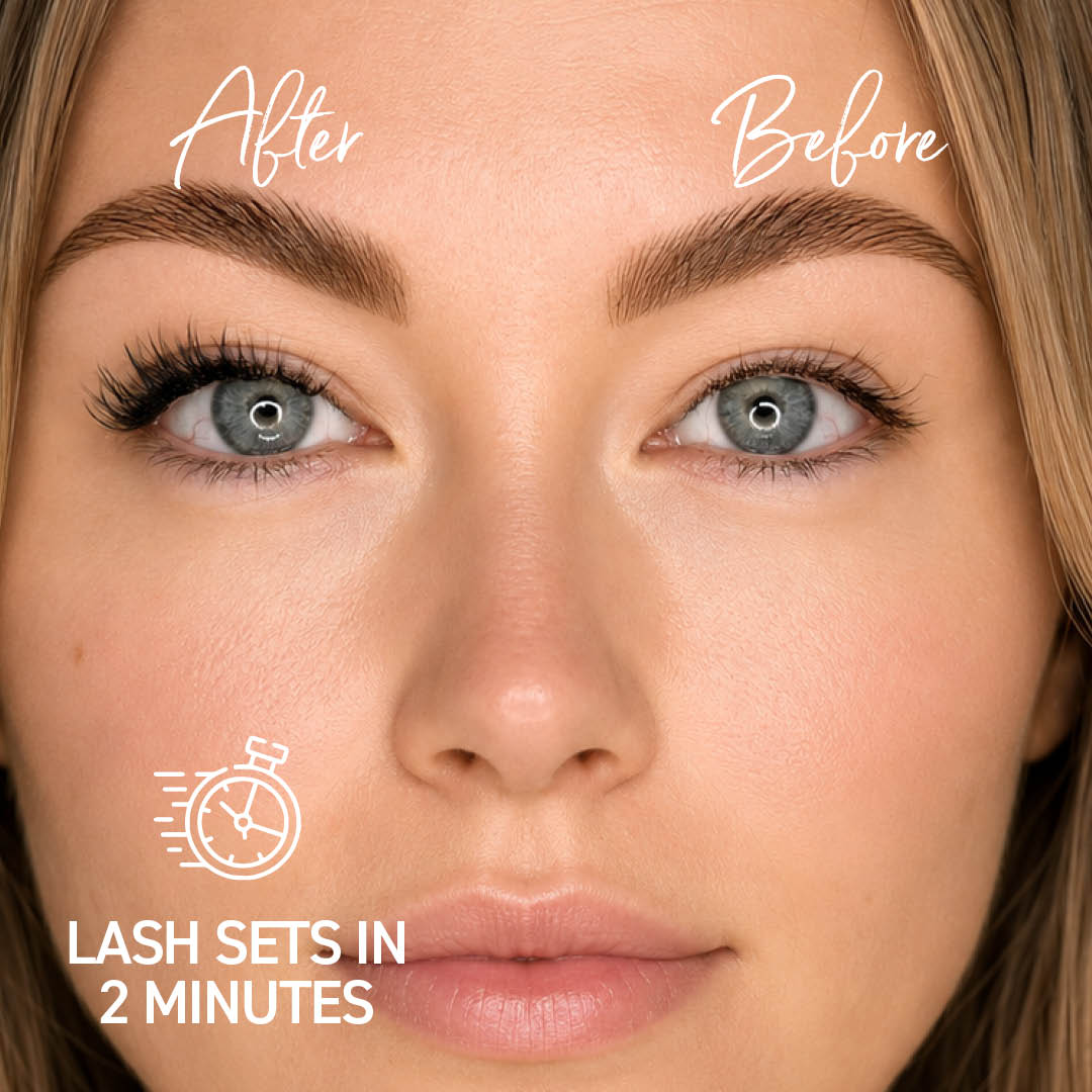 Camellia Wispy Press-On Pre-Glued Cluster Lashes - LASH V