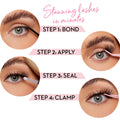 Cluster Lashes - Angel Lift - 154 DIY Cluster lashes with Bond and Seal Kit - LASH V