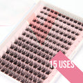 Cluster Lashes - Angel Lift - 154 DIY Cluster lashes with Bond and Seal Kit - LASH V