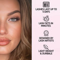Cluster Lashes - Angel Lift - 154 DIY Cluster lashes with Bond and Seal Kit - LASH V