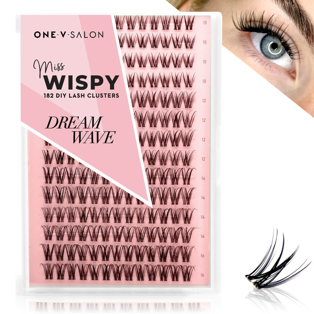 Miss Wispy Cluster Lashes - Dream Wave - 182 DIY Cluster lashes - LASH V