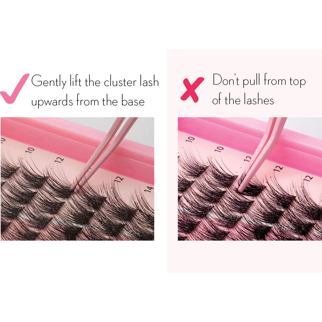Miss Wispy - Dream Wave - 182 DIY Cluster lashes With Bond and Seal Kit - LASH V