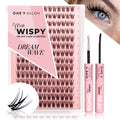 Miss Wispy - Dream Wave - 182 DIY Cluster lashes With Bond and Seal Kit - LASH V